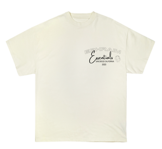 Ephraim Cream 2023 Oversized Tee