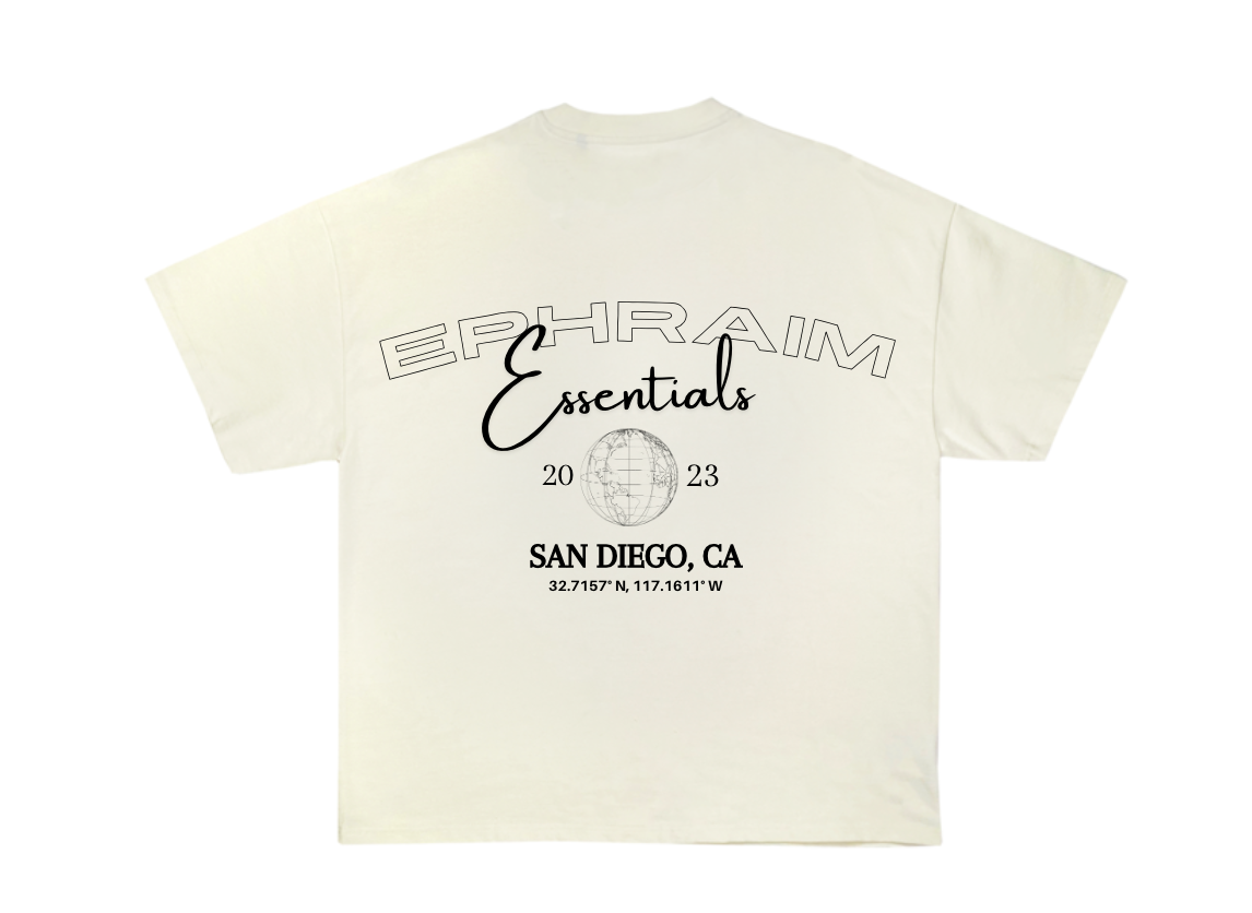 Ephraim Cream 2023 Oversized Tee